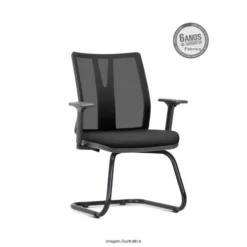 Cadeira Addit fixa preta 1 247x247 - Cadeira Addit Diretor fixa