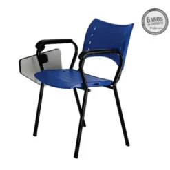 Cadeira Iso Universitaria com prancheta escamoteavel 247x247 - Cadeira Iso Universitária Prancheta Fixa ou Escamoteável