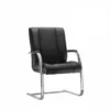 Cadeira New Onix diretor cromada fixa 100x100 - Cadeira Diretor Giratória New Onix estrela em Alumínio