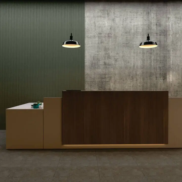 Balcao-de-Atendimento-Module-Niteroflex-1 Balcão Acessível para Recepção Modular, Linha Module - Imagem 2