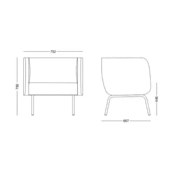 Poltrona-Noa-dimensoes Poltrona NOA - Imagem 2
