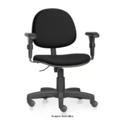Cadeira Executiva com bracos Parma Niteroflex 247x247 - Cadeira Executiva Giratória com Braços Basic