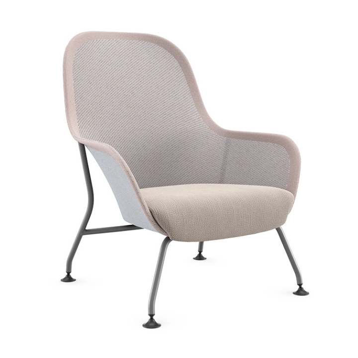 Poltrona Nude Pérola - Linha Raya Poltrona Azul Mediterrâneo - Linha Raya - Imagem 5