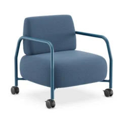 Sofá 1 Lugar Boldy - Com Braço e Rodízios